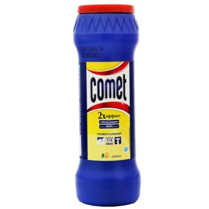 83807-Comet სახეხი ფხვნილი სადეზინფექციო თვისებებით 'ლიმონი' 475გრ.