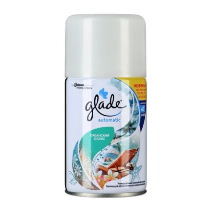 31725-Glade ავტომატური აპარატის სათადარიგო ბალონი 'ოკეანის ოაზისი', 269 მლ