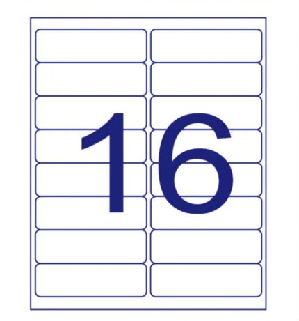 TW2016 - ლეიბლი 16-იანი. (99.1X34მმ)