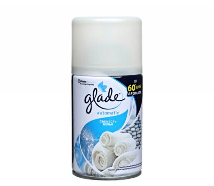 30988-Glade ავტომატური აპარატის სათადარიგო ბალონი 'თეთრეულის სიმხნევე', 269 მლ